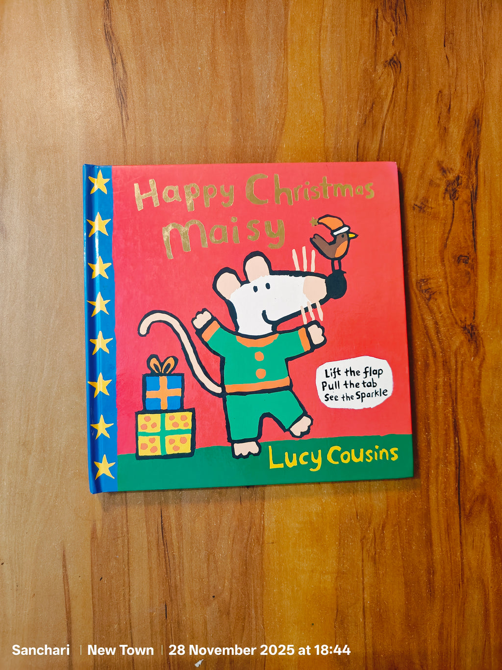 Christmas pop up book