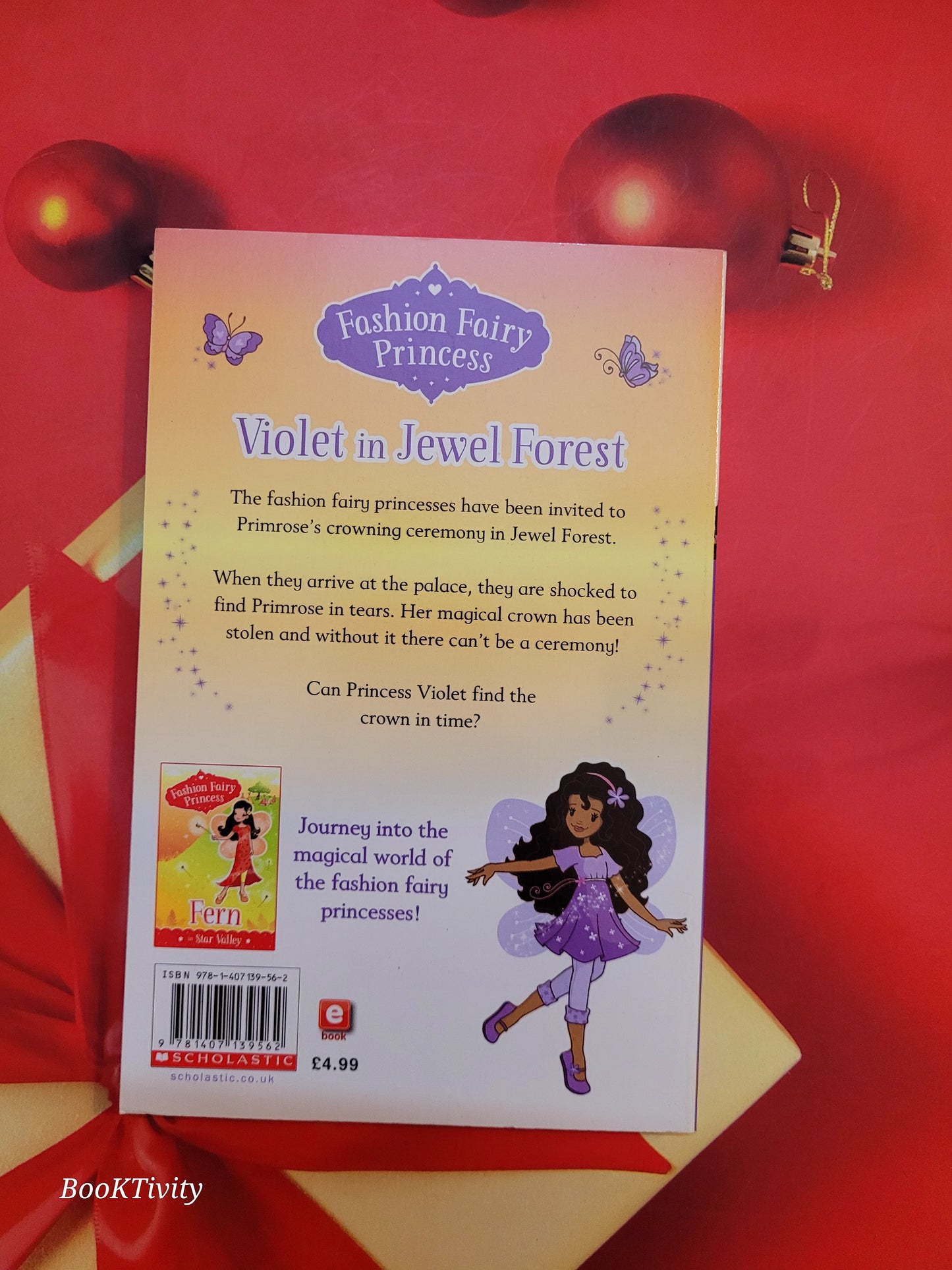 Fashion Fairy Princess Violet Preloved Paperback Excellent Condition