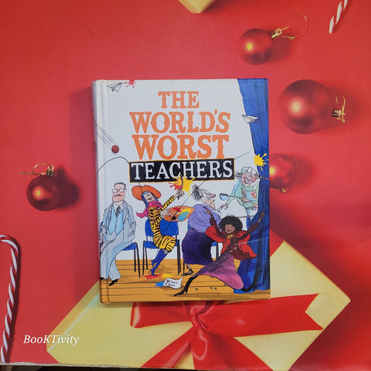 The world worst teacher colored edition by David Walliams hardcover Paperback Excellent Condition chapter book.