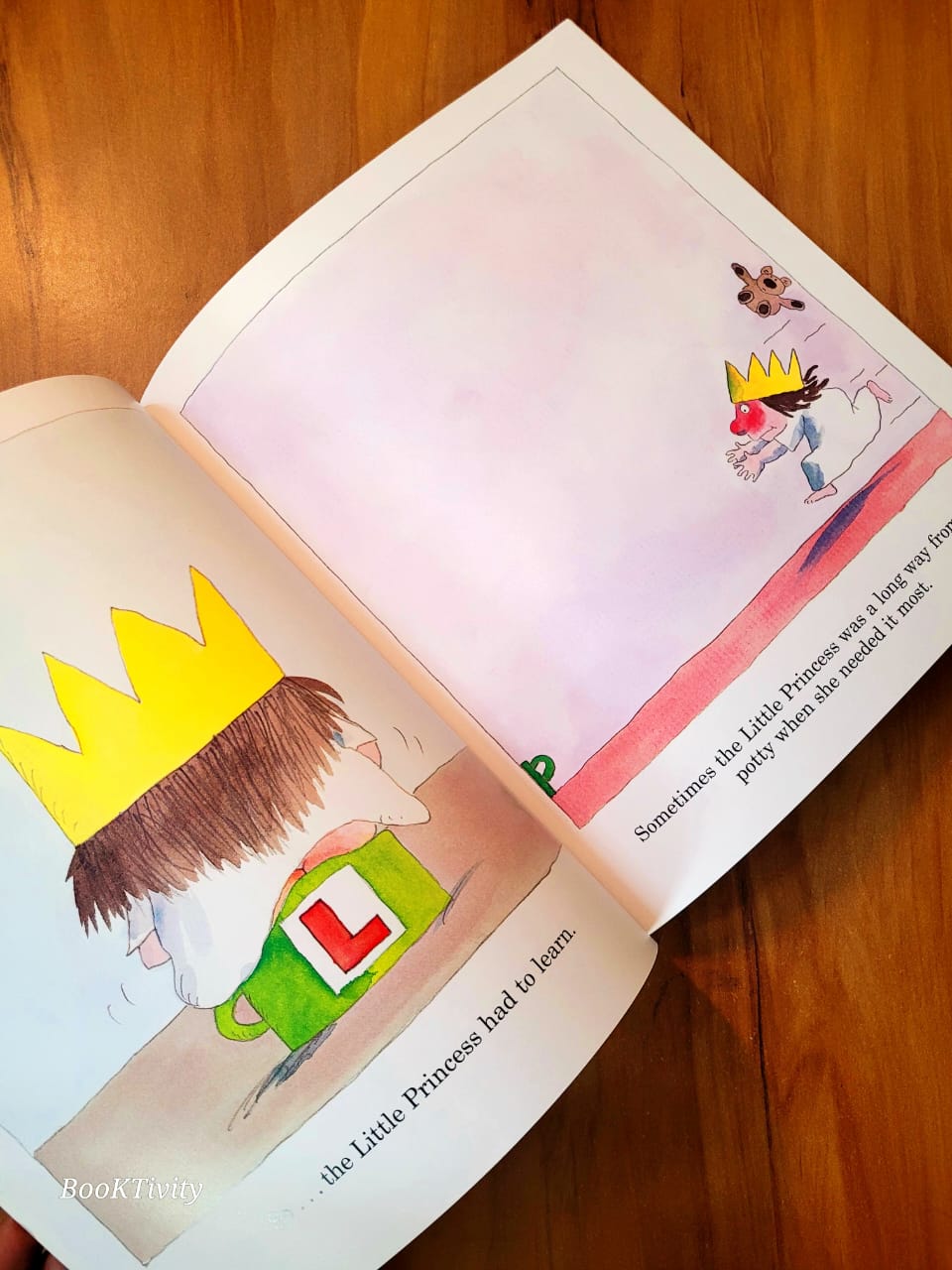 I want my Potty! A little Princess Story New paperback colour illustrated Story Book.