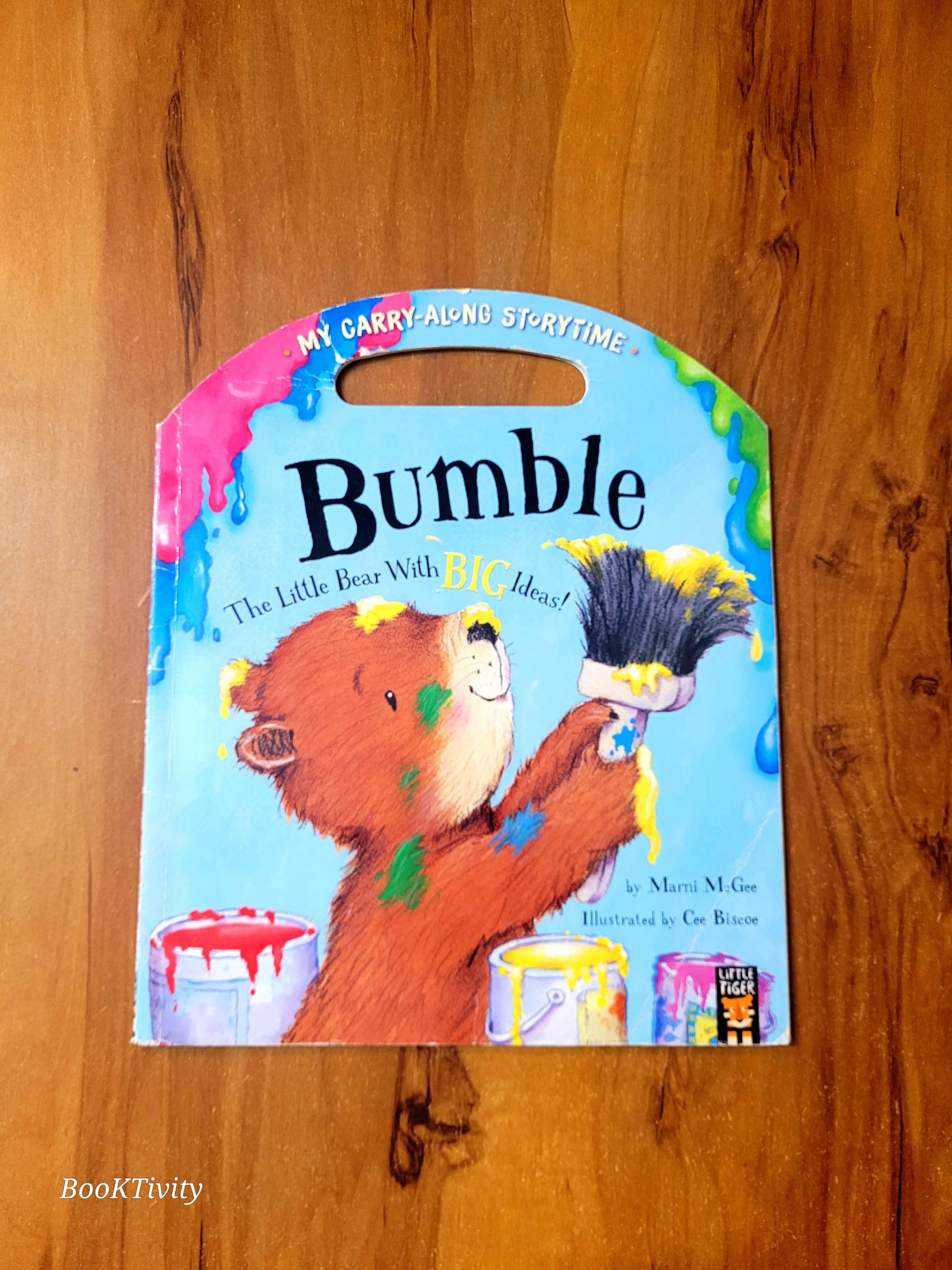 Bumble. Big size paperback excellent condition colour illustrated Story Book.
