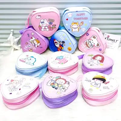 Kawaii coin bags small cute bag for essentials Random design