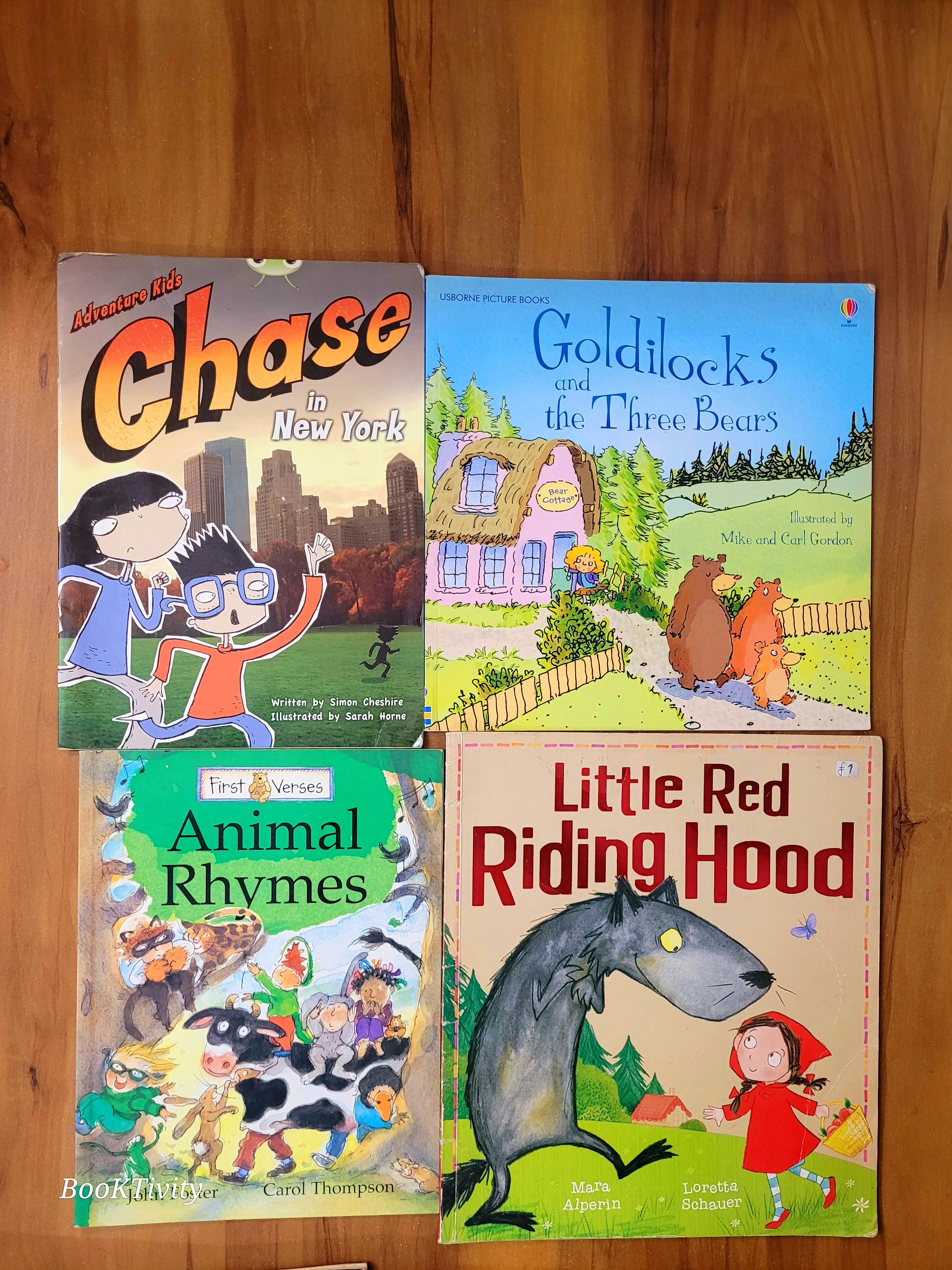 Children's colour illustrated Story Book paperback combo of 4