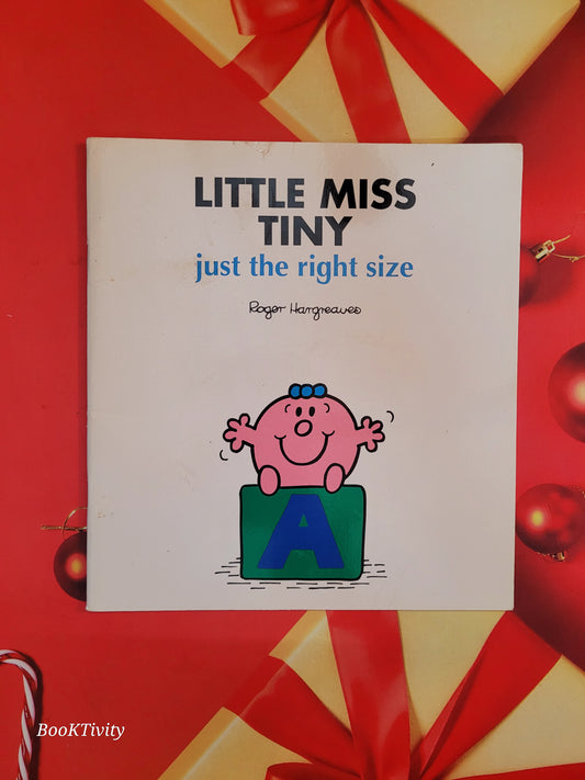 Little Miss Tiny just the right size Preloved Paperback Excellent Condition big size