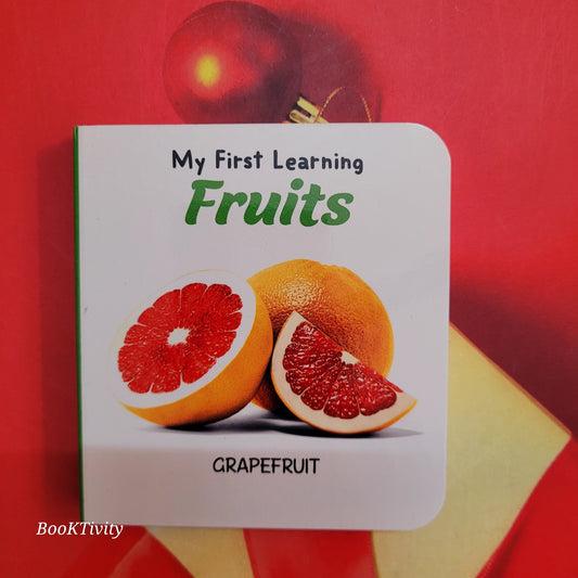 My First Learning Fruits New boardbook