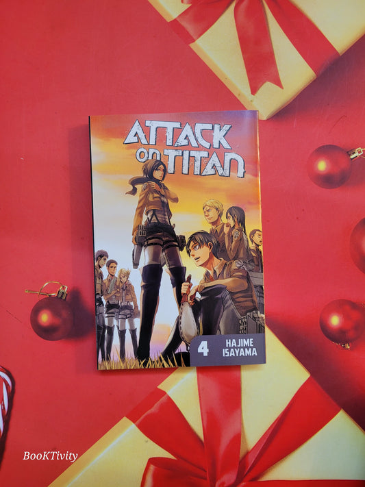 Attack on Titan 100% original authentic Manga Volume 4