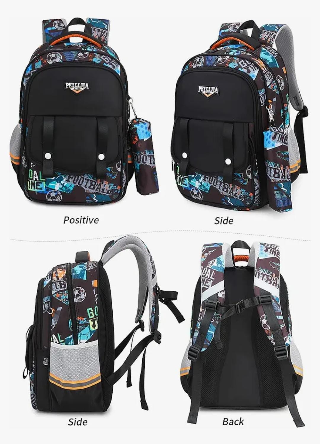 Boys school bag suitable for age 8-12 grade 4-8 waterproof very sturdy.