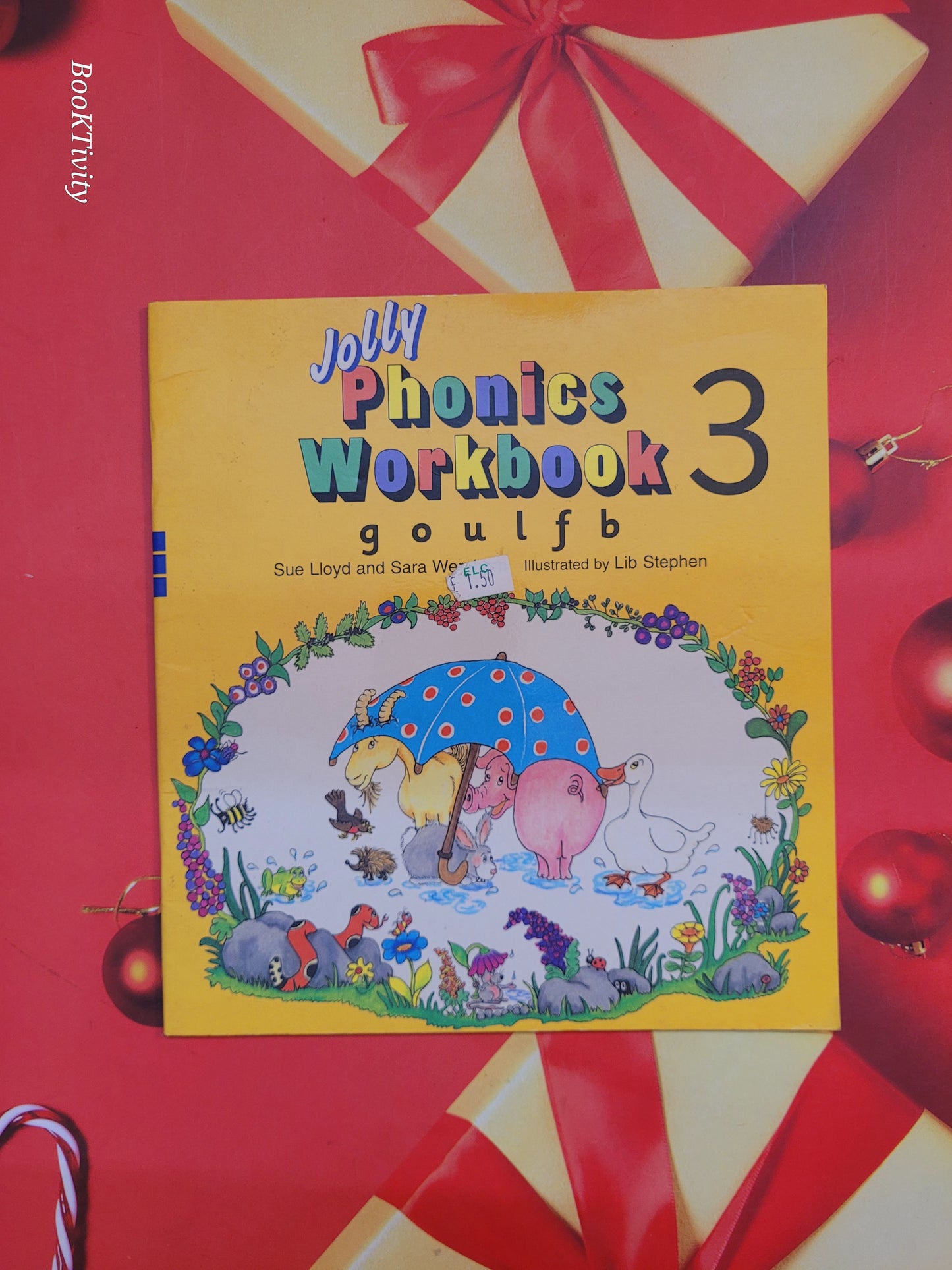 Jolly Phonics Workbook no 3 preloved paperback excellent quality