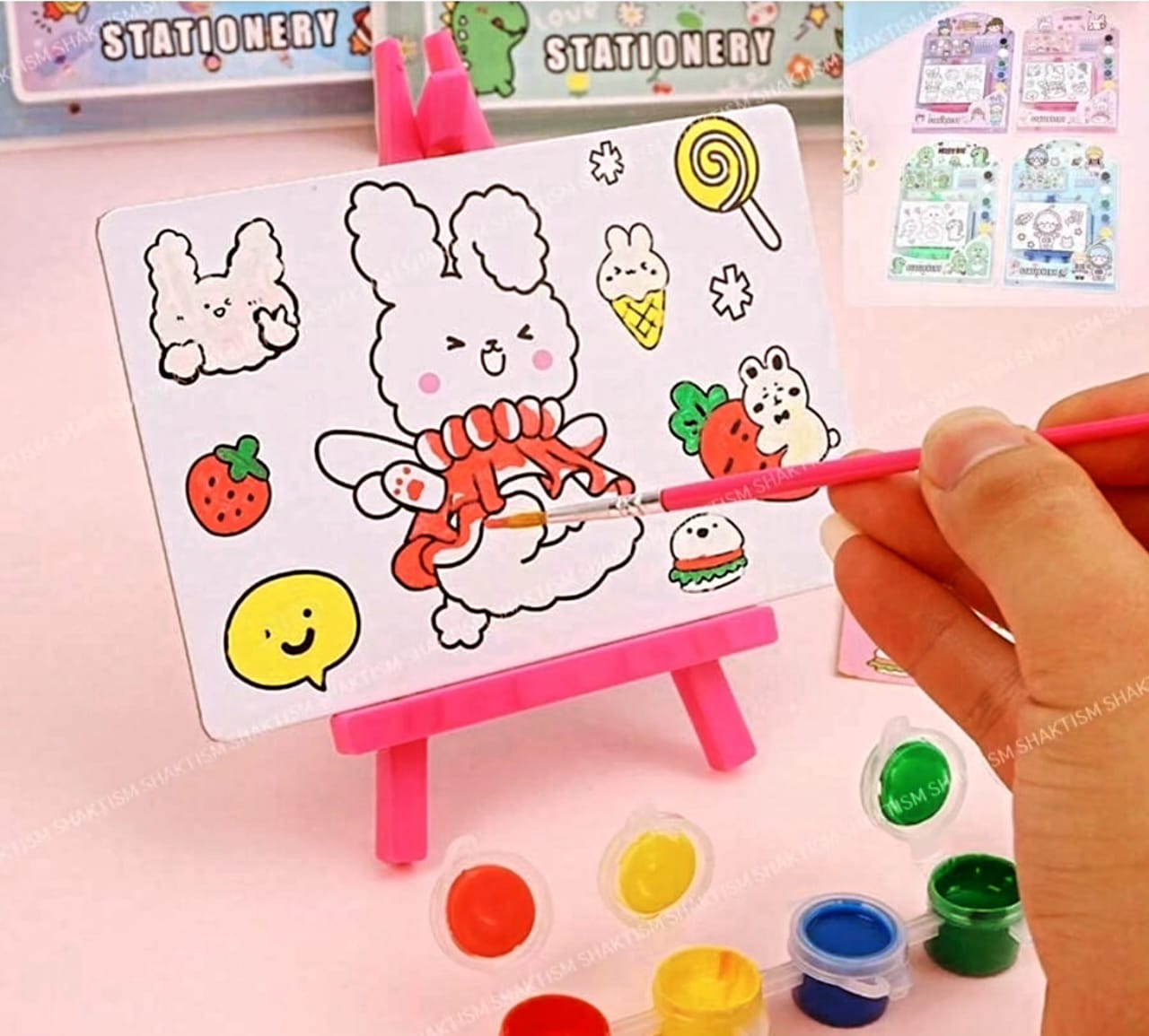 Kids drawing set. Best for gifting return gift party gift diy set. 1pc.