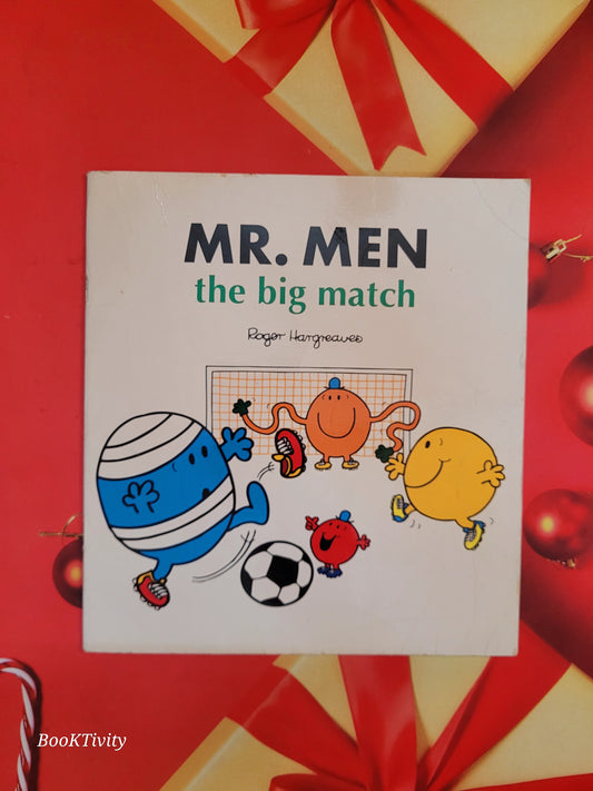 Mr Men the Big Match Preloved Paperback Excellent Condition big size