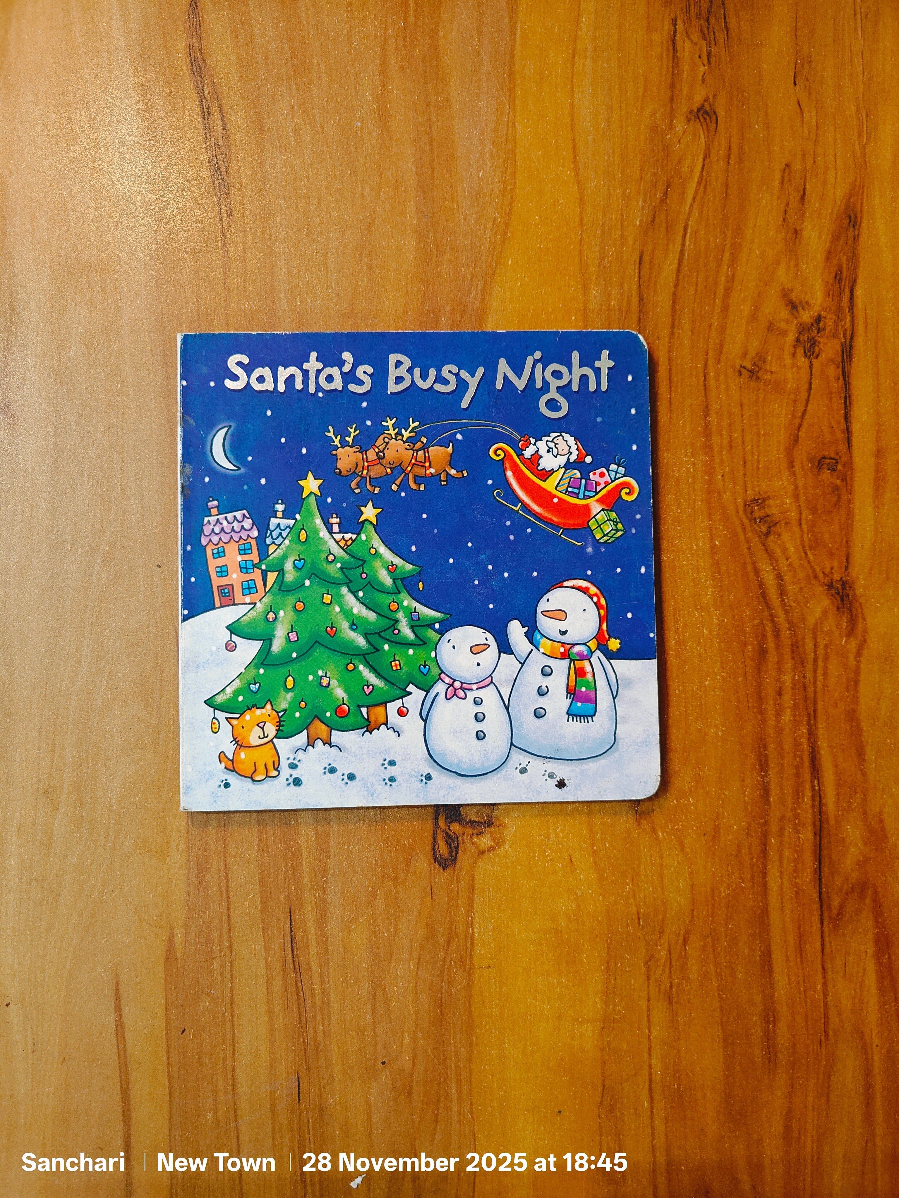 Christmas boardbooks excellent condition