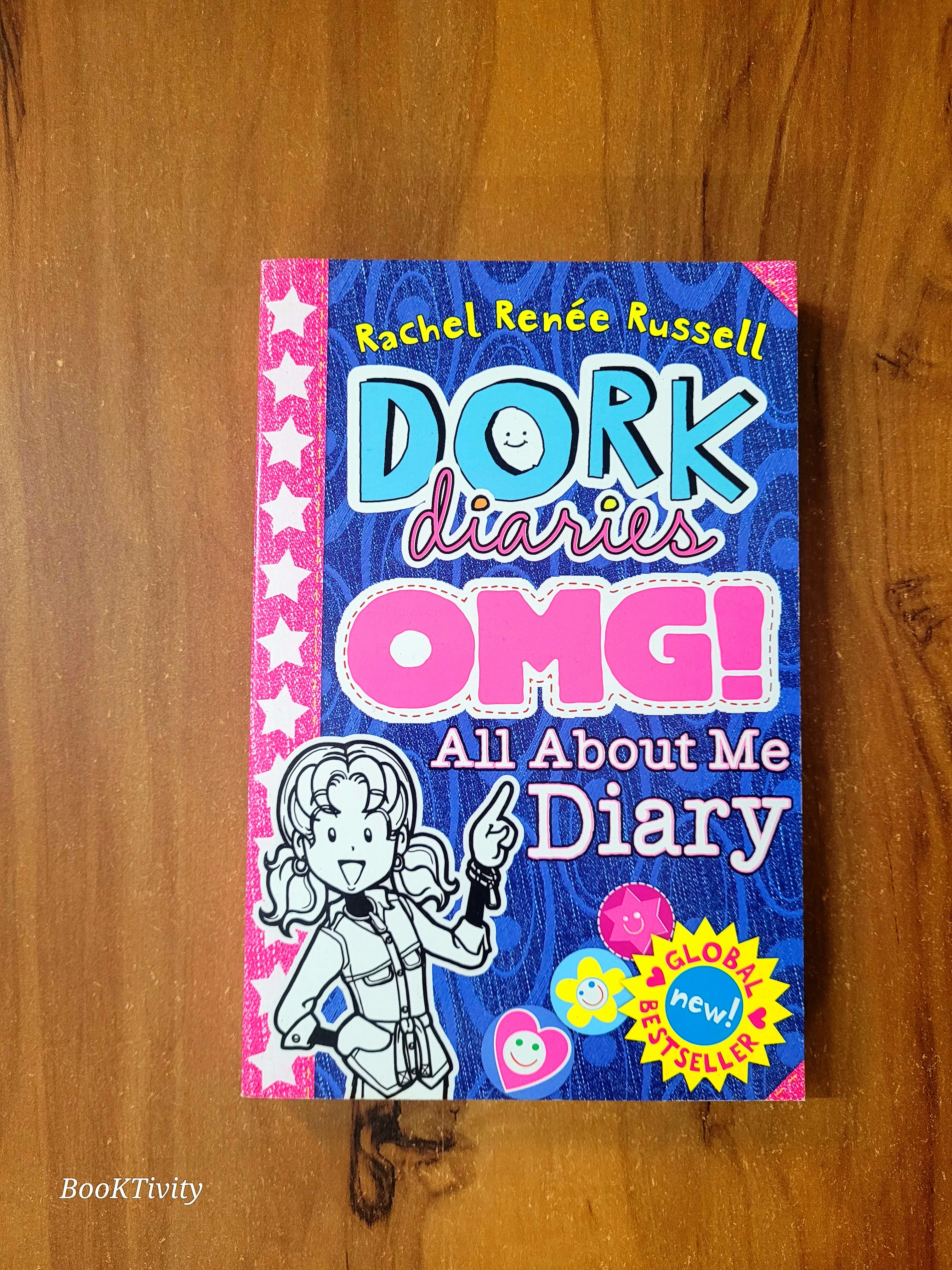 OMG all about me diary. Dork diaries. Paperback . Excellent condition.