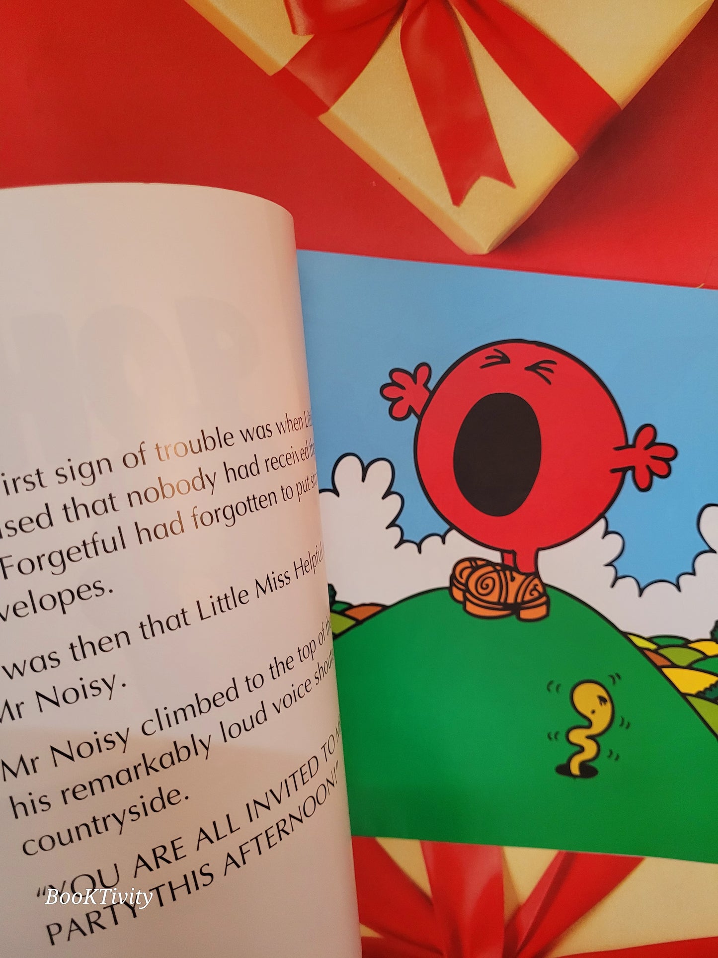 Mr Men Birthday Party Preloved Paperback Excellent Condition big size