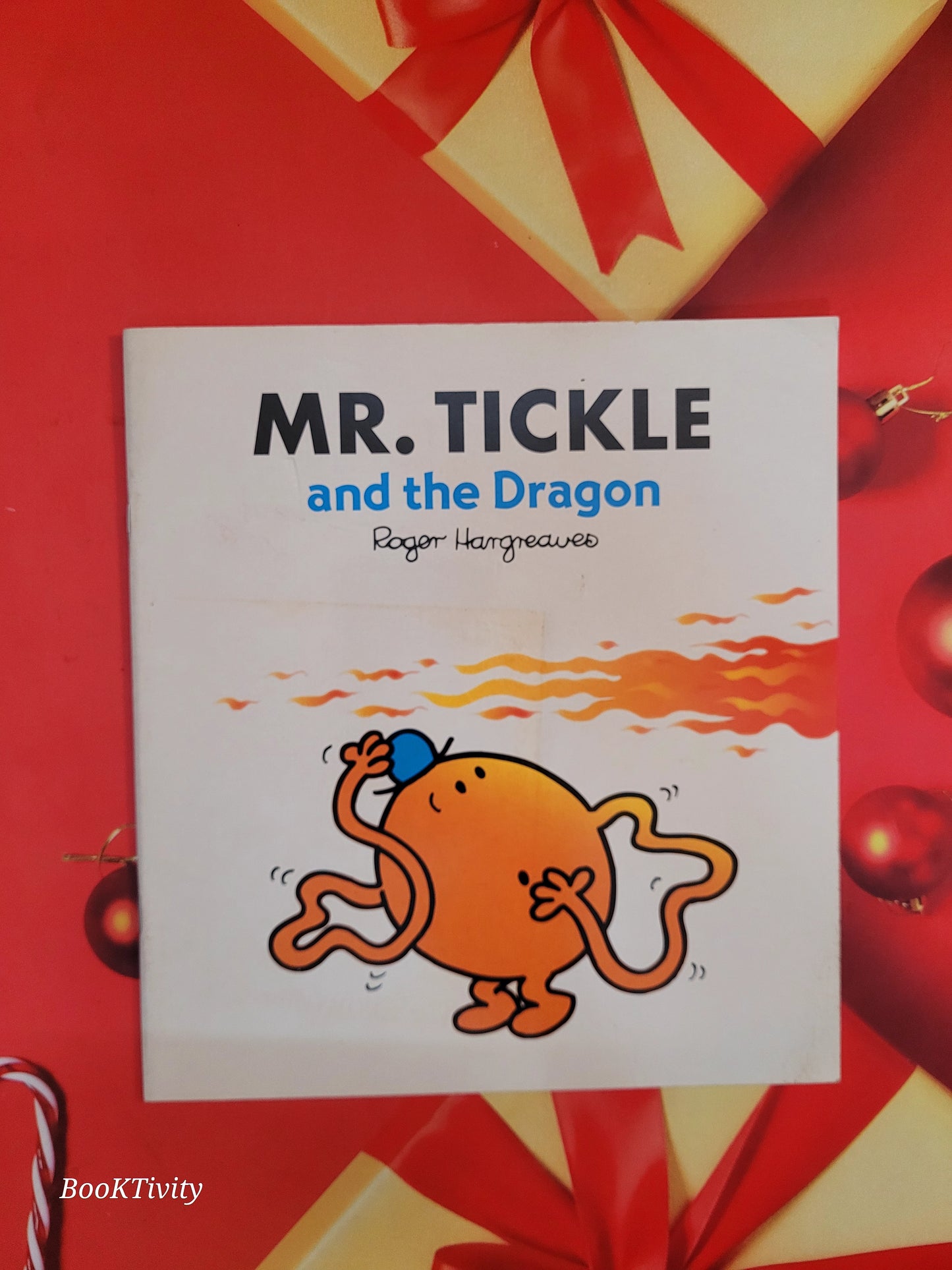 Mr Tickle and the Dragon Preloved Paperback Excellent Condition big size