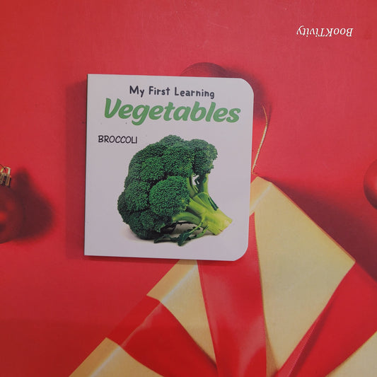 My First Learning vegetables New boardbook