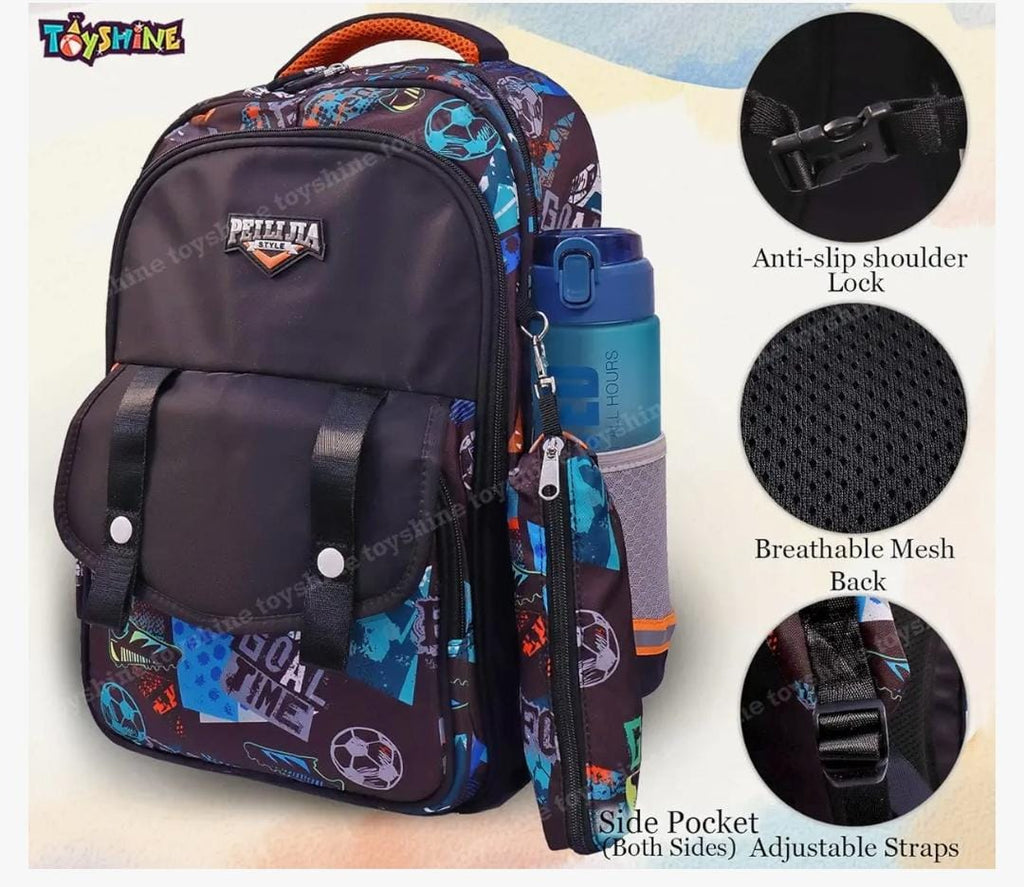 Boys school bag suitable for age 8-12 grade 4-8 waterproof very sturdy.
