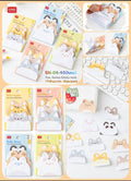 Cute cat sticky note. Each pack has 3 different design.Pack of 4. Total 12 design.