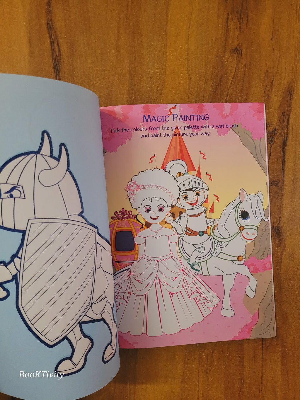 Prince and Princesses 5 in 1 colouring and stickers activity book