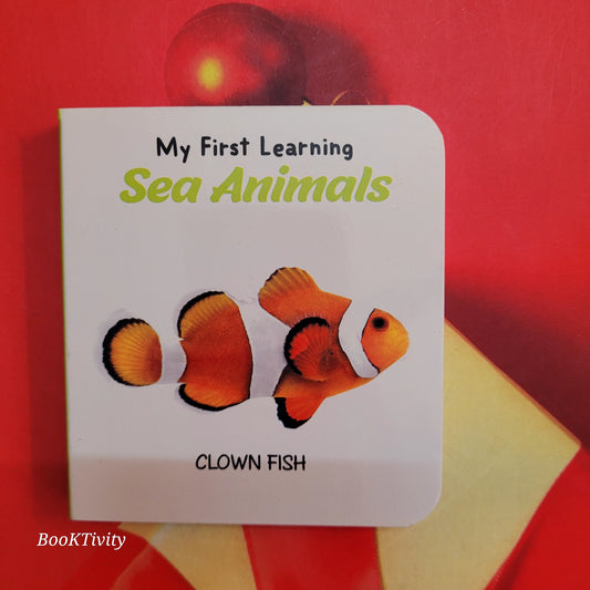 My First Learning Sea Animals new boardbook