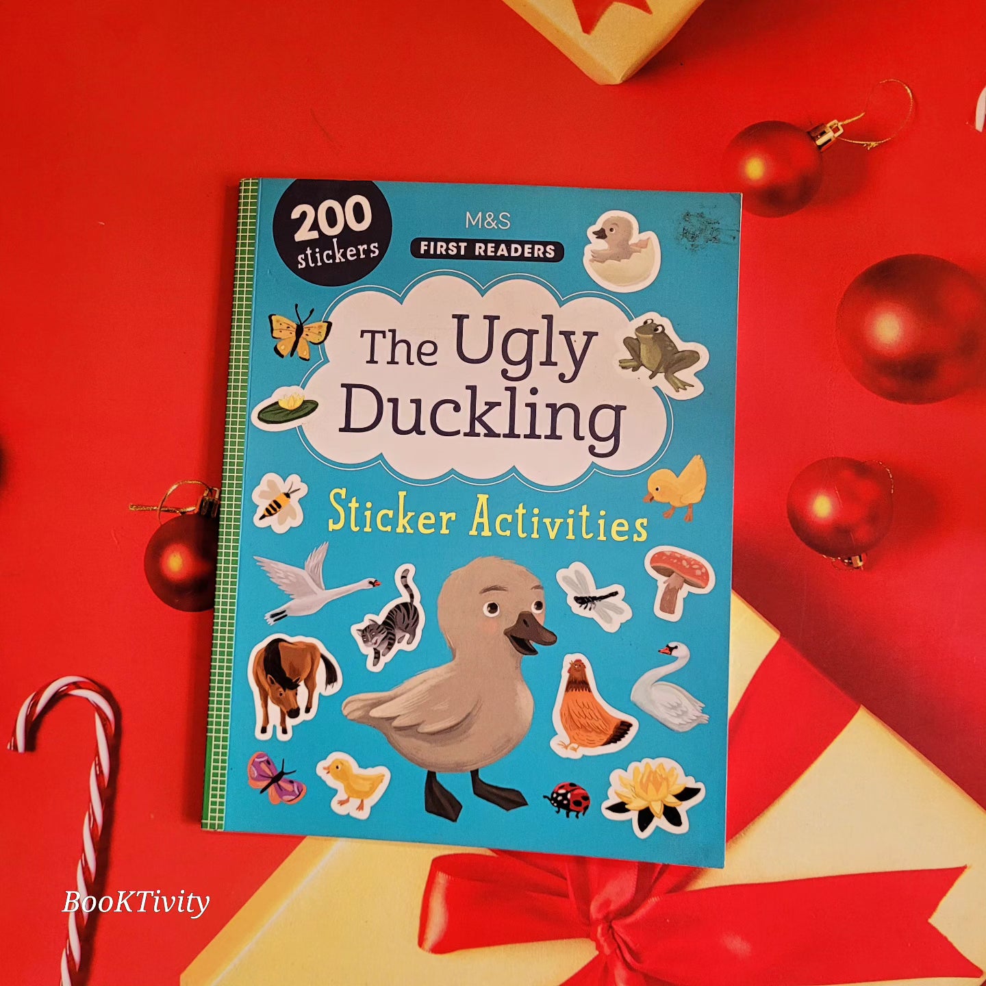 The Ugly Duckling Sticker activity book Preloved Paperback good condition. Check video.