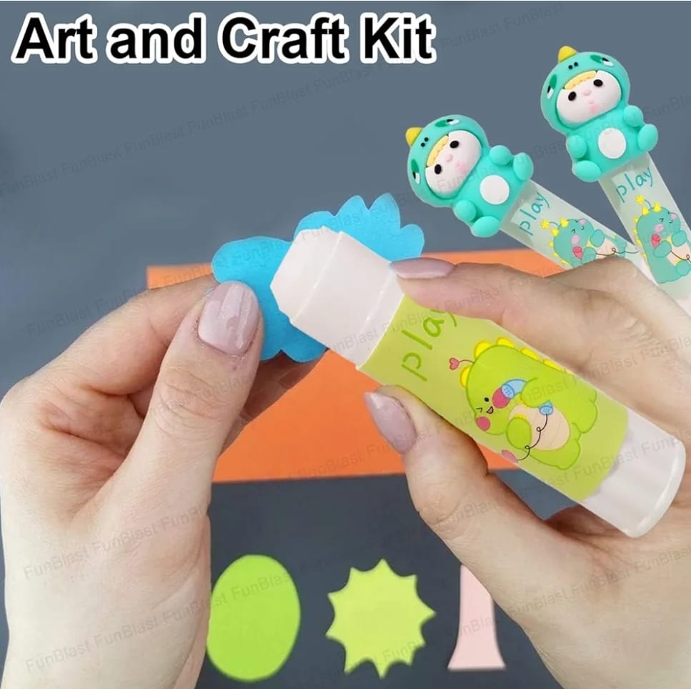 Kawaii cute Glue stick set of 2 different style.