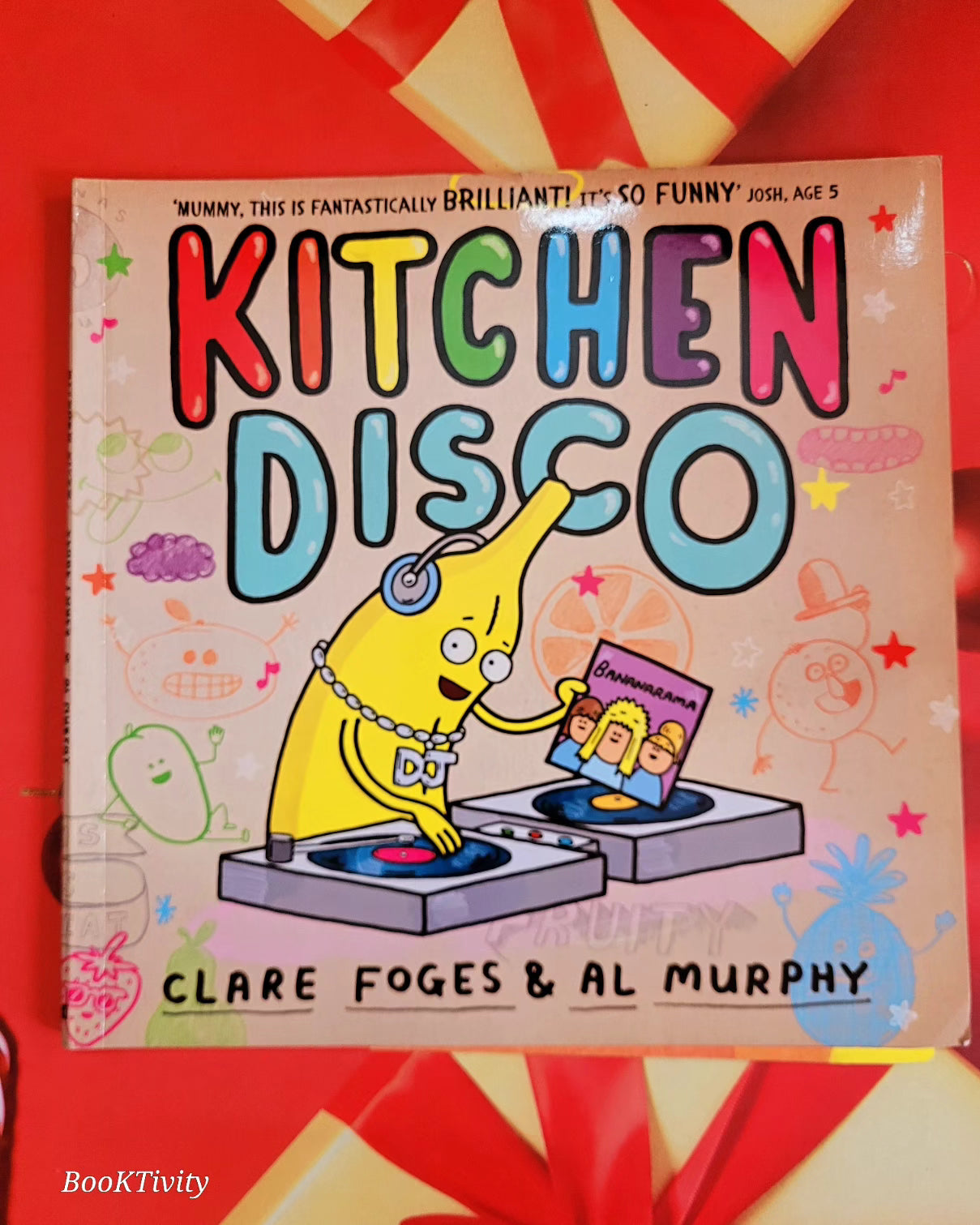 Kitchen Disco, big size Picture Illustrated Story Book Preloved Paperback Excellent Condition