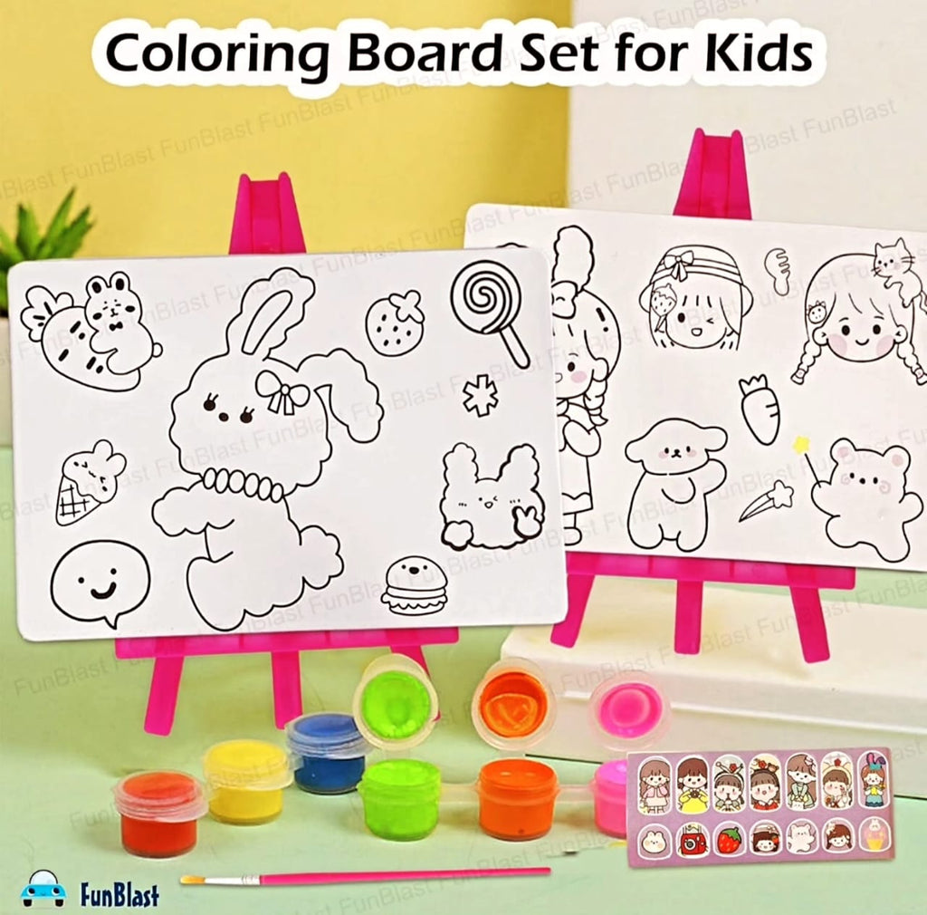 Kids drawing set. Best for gifting return gift party gift diy set. 1pc.
