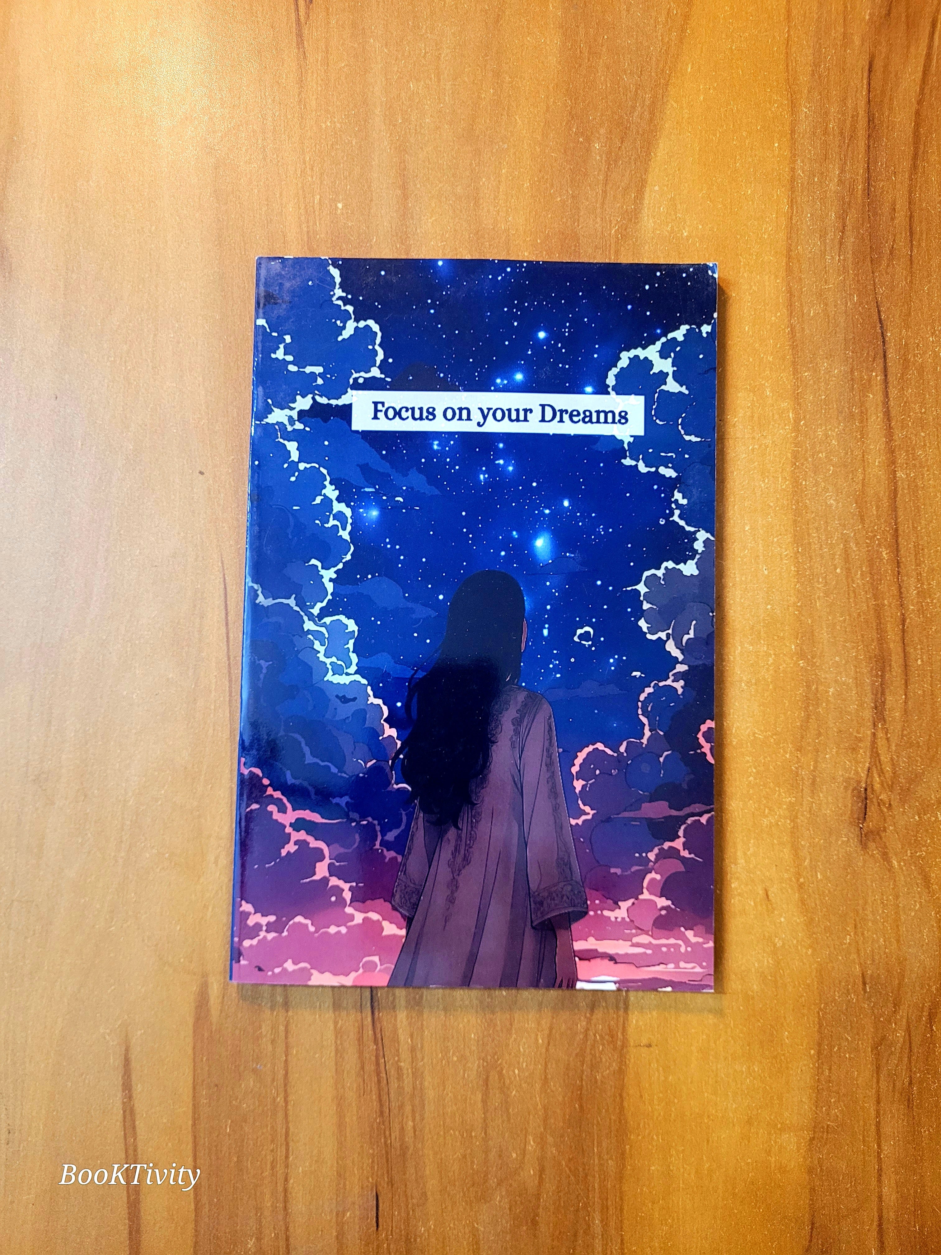 Fancy Notebook. White pages A5 size. 80 pages.