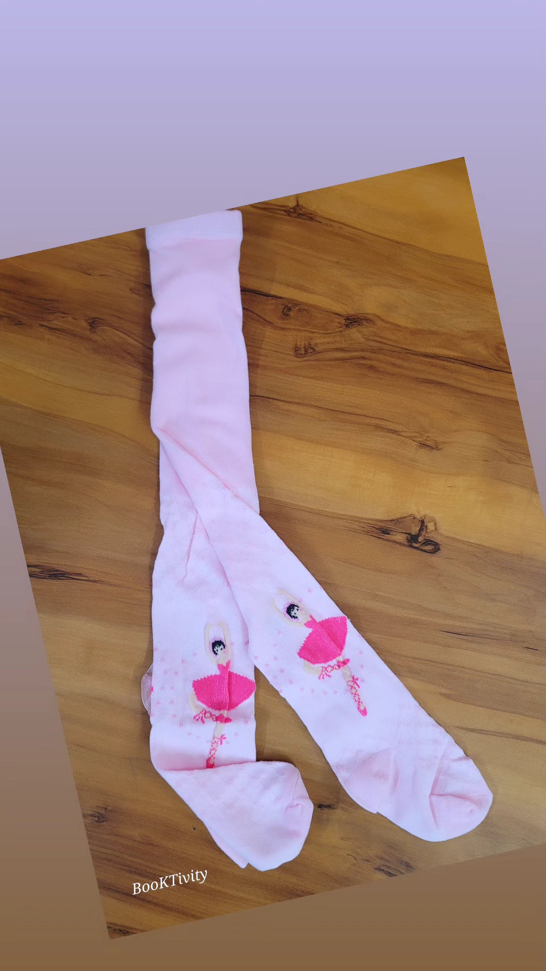 Winter full leg stockings for girls age 4-8 Original Imported Hand stitched. High quality. Pink colour.