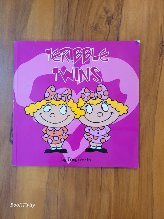 Terrible Twins preloved paperback big size story book coloured illustrated excellent condition