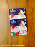 Christmas Peppa pig boardbooks excellent condition