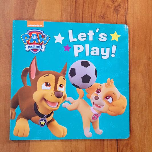 Let's play boardbook paw patrol