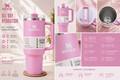 Stanley Insulated hot/cold sipper Pink