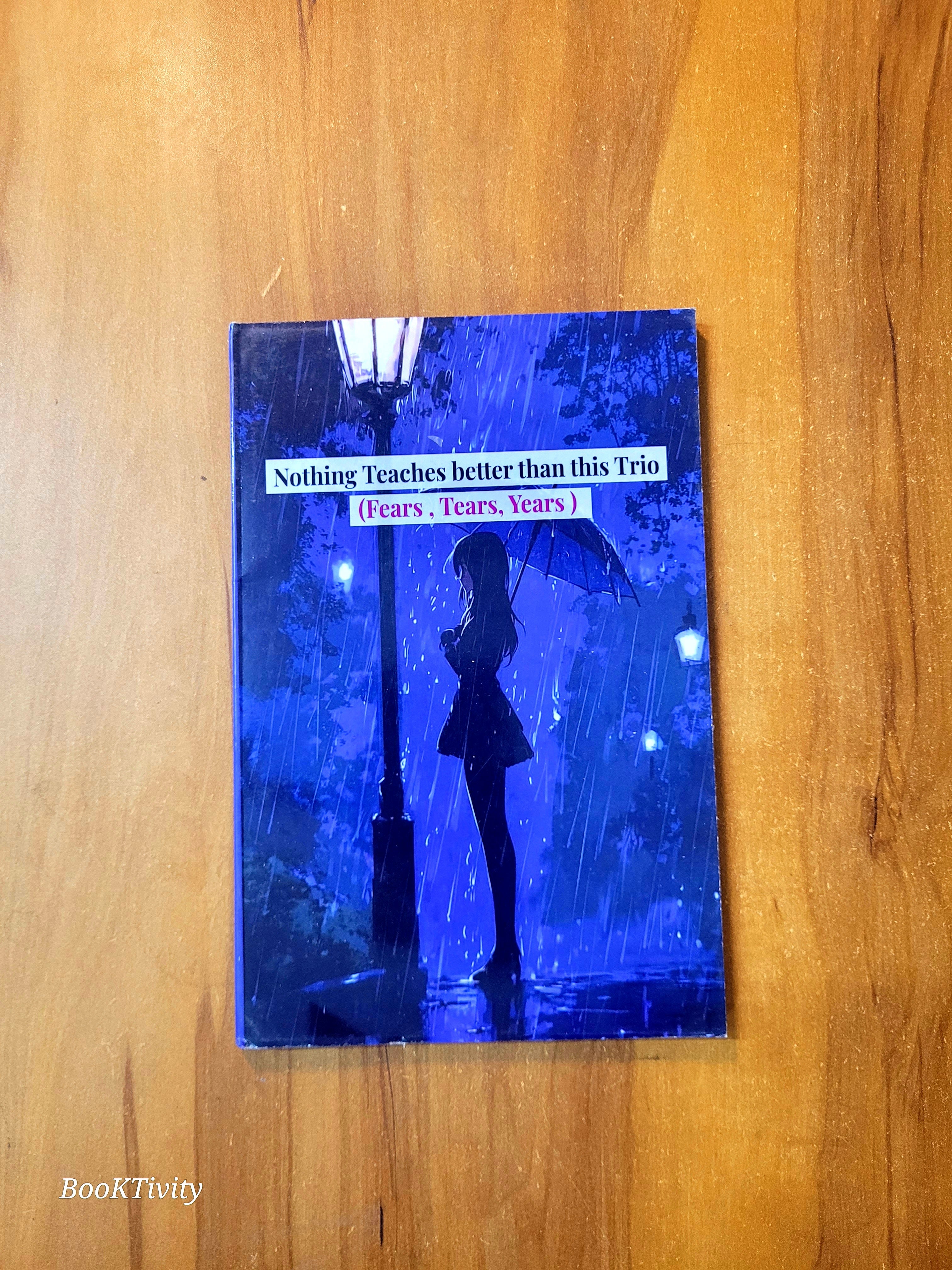 Fancy Notebook. White pages A5 size. 80 pages.