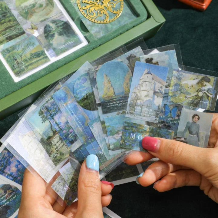 Premium journal scrapbook gift set