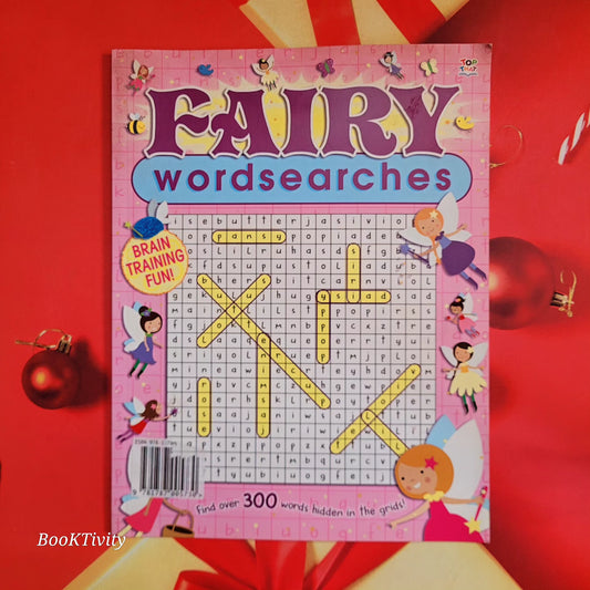 Fairy wordsearch activity book