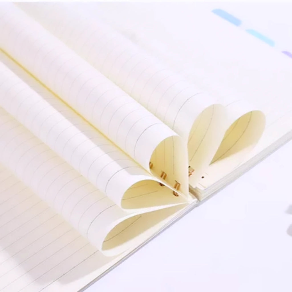 Morandi spiral Fancy notebook high quality random colour 1pc